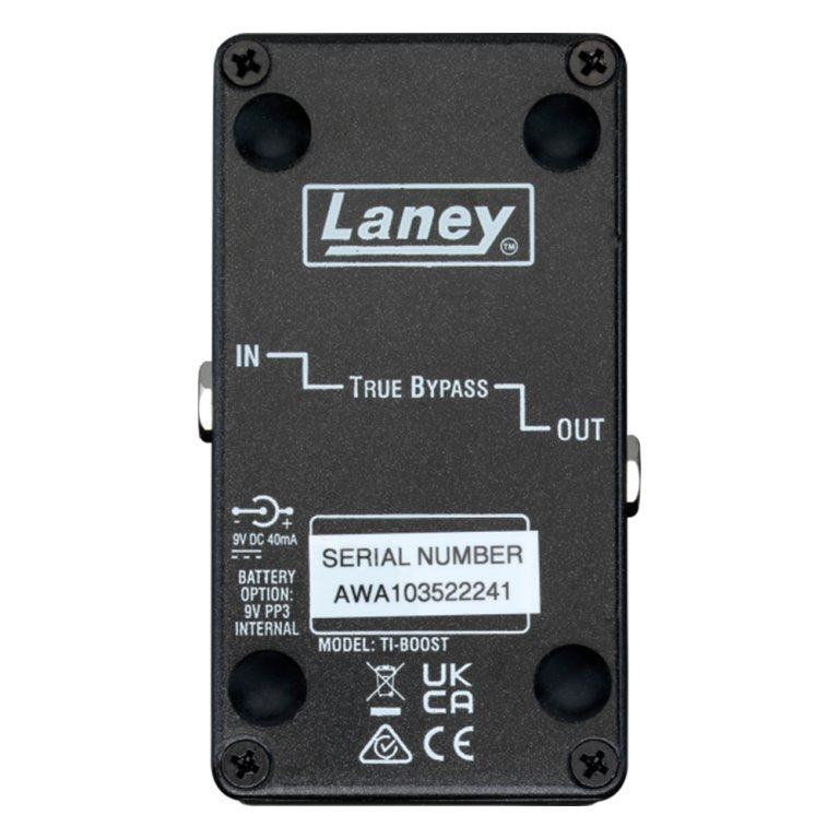 Laney Black Country Customs Tony Iommi Signature Boost Pedal TI-Boost