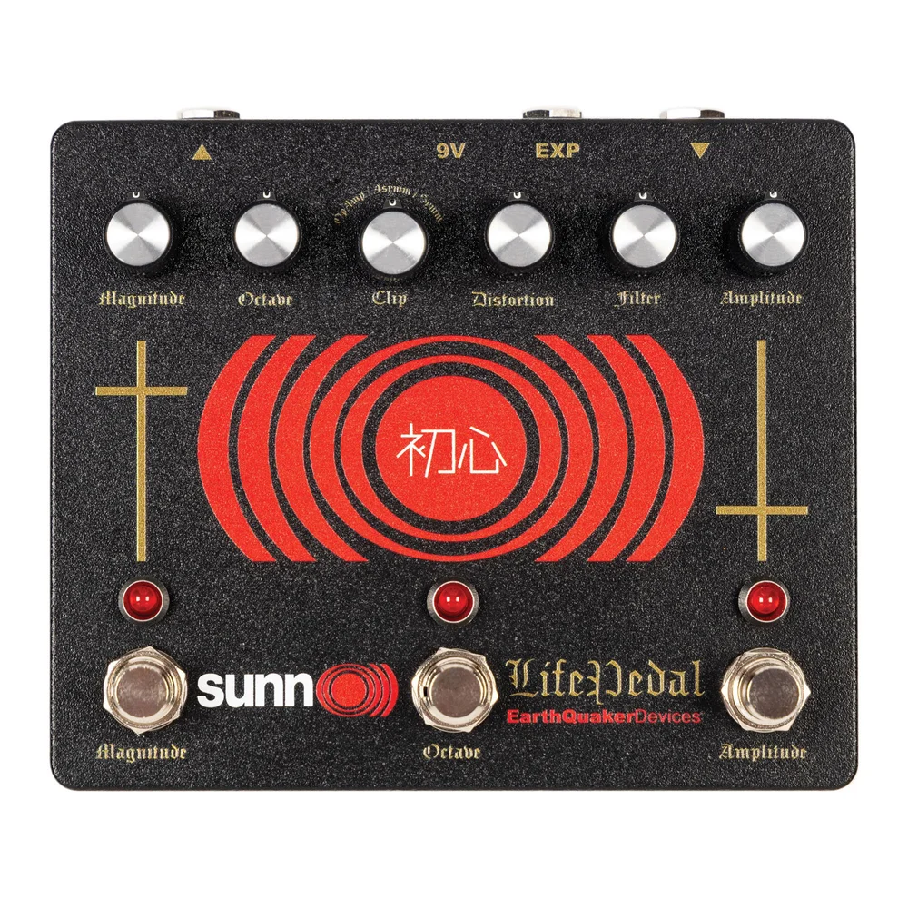 EarthQuaker Devices Sunn O))) Life V3 Octave Distortion + Booster Pedal