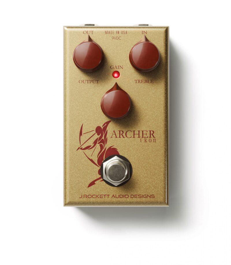 J. Rockett Audio Designs Archer Ikon Overdrive Boost - the ultimate guitar pedal for all your Ikon needs.