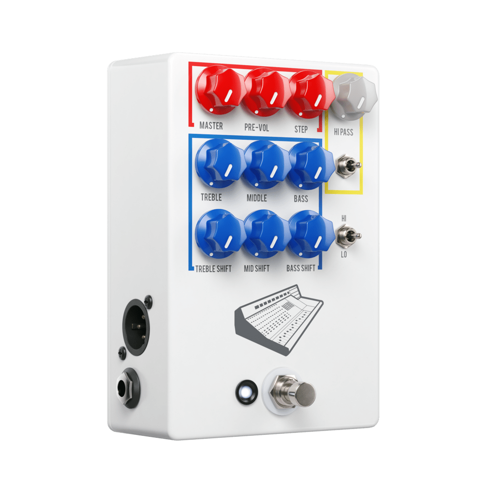 jhs eq pedal JHS Colour Box Preamp Pedal V2