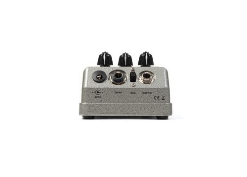 Warm Audio WarmBender Fuzz Pedal with control knobs and input/output jacks against a white background, offering transparent overdrive and clean boost tones.