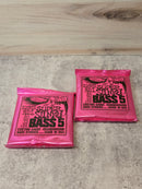 2 PACKS Ernie Ball 2824 Super Slinky Nickel 5-String Electric Bass 40-125