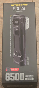 Nitecore EDC29 6,500 Lumens Ultra Slim High Performance Flashlight