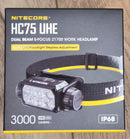 Nitecore HC75 UHE Headlamp 3,000 Lumens