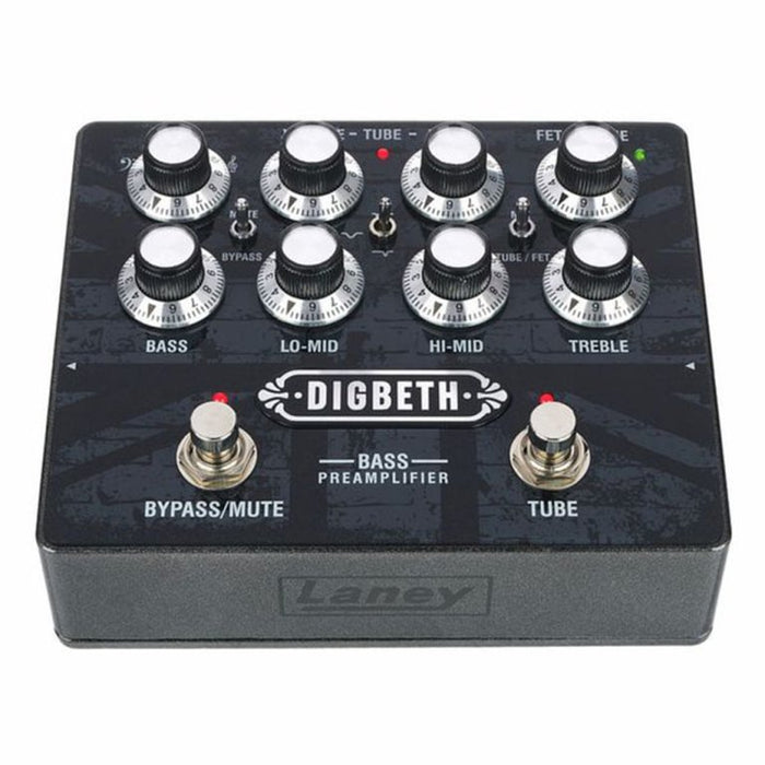 Laney Digbeth Bass Preamp Pedal | Dynamic Pedals and Amps
