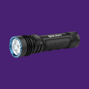 Olight Seeker 4 Pro Black High Power Flashlight 4,600 Lumens Rechargeable Cool White