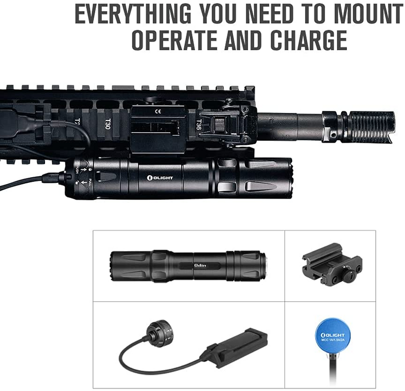 Olight Odin Tactical Light Weapon Mounted