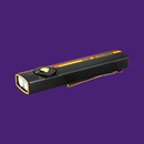 Olight Arkfeld Pro Racing Stripes Flat Flashlight with LED Light UV and Laser