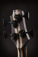 Cort A4ULTRAENB Artisan Series A4 Ultra Ash Bass Guitar. Etched Natural Black