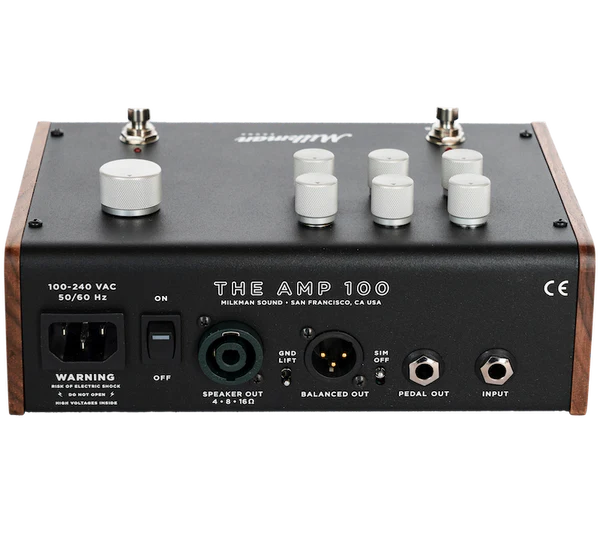 Milkman Sound The Amp 100 Black Pedalboard Amplifier Head 100 Watts