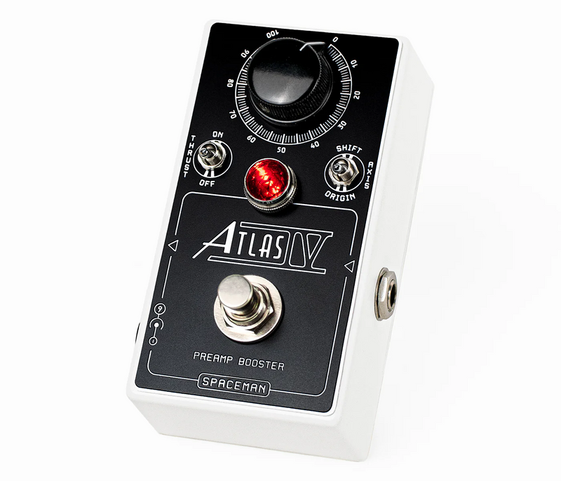Spaceman Atlas IV Preamp Booster PDX Custom Series White | Dynamic ...