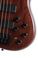 Cort B4ELEMENTOPBR Artisan Series B4 Element Bass Guitar. Open Pore  Burgandy Red