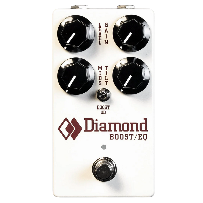 Diamond Boost/EQ Guitar Boost,  Equalizer & Light OD