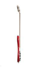 Cort C4DELUXECRD Artisan Series C4 Deluxe Bass Guitar. Candy Red