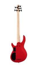 Cort C5DELUXECRD Artisan Series C5 Deluxe Bass Guitar (5 String). Candy Red