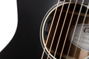 Cort CORE-MC Ovangkol Acoustic-Electric Guitar w/Gig-bag. Black Top Semi Gloss