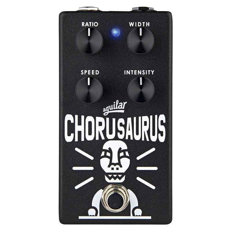 The Aguilar Chorusaurus Bass Chorus is a guitar effect pedal that offers tonal sculpting with its analog bucket-brigade technology.