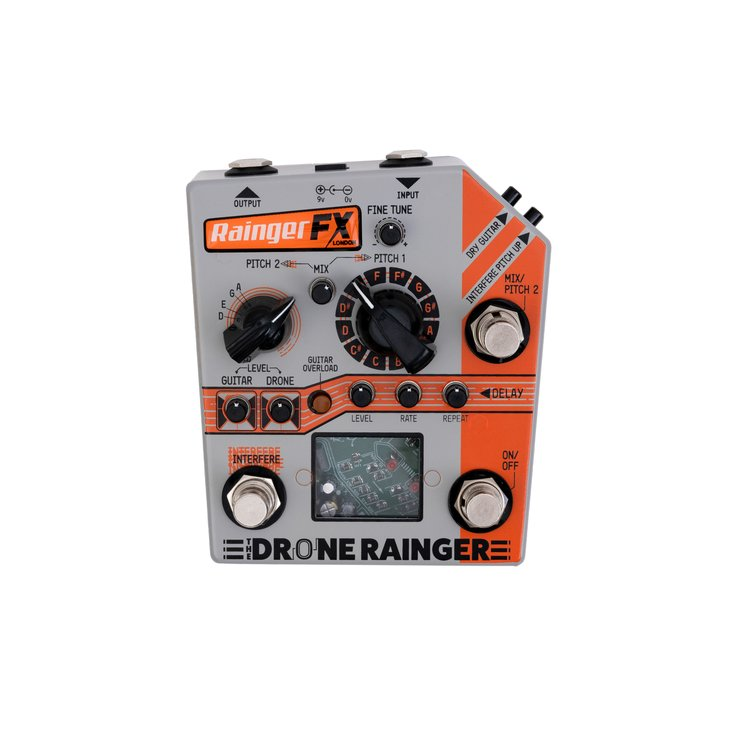 The atmospheric soundscape created by the Rainger FX Drone Rainger Digital Delay on the DRM Ranger X intensifies the cinematic experience.