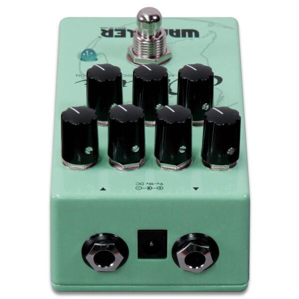 The Wampler Equator Equalizer EQ pedal is a customizable EQ pedal with four knobs.