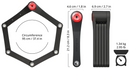 Seatylock Foldylock Classic Folding Bike Lock