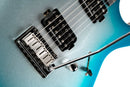 Cort G300GLAMPIMB G Series 300 Glam Double Cutaway Electric Guitar. Polar Ice Metallic