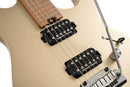 Cort G300PROMGD G Series 300 Pro Double Cutaway Electric Guitar. Metallic Gold