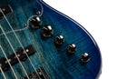 Cort GBFUSION4BB GB Series Fusion Bass Guitar w/Gig-bag. Blue Burst