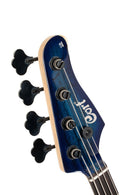 Cort GBFUSION4BB GB Series Fusion Bass Guitar w/Gig-bag. Blue Burst