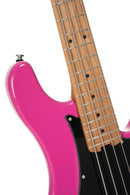 Cort GB Short Scale Bass Guitar w/Gig-bag. Fandango Purple