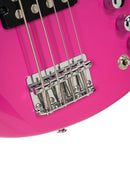 Cort GB Short Scale Bass Guitar w/Gig-bag. Fandango Purple