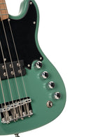 Cort GB Short Scale Bass Guitar w/Gig-bag. Forest Green