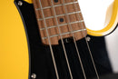 Cort GB Short Scale Bass Guitar w/Gig-bag. Yellow Crush