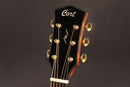 Cort GOLDA6 Gold Series A6 Acoustic Electric Grand Auditorium Cutaway Guitar. Natural Glossy