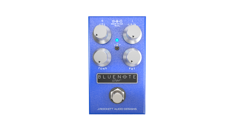 blue note overdrive pedal J. Rockett Audio Blue Note Select Overdrive Pedal