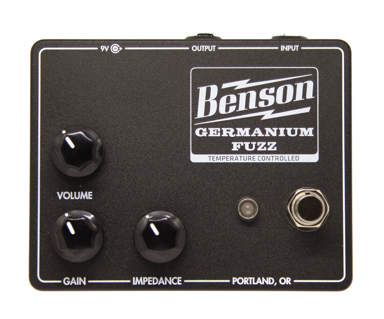 Benson Amps Germanium Fuzz Black