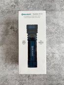 Olight Seeker 4 Pro Blue High Power Flashlight 4,600 Lumens Rechargeable Cool White