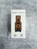 Olight Baldr Pro R Rechargeable Tactical Light with Green Laser Desert Tan