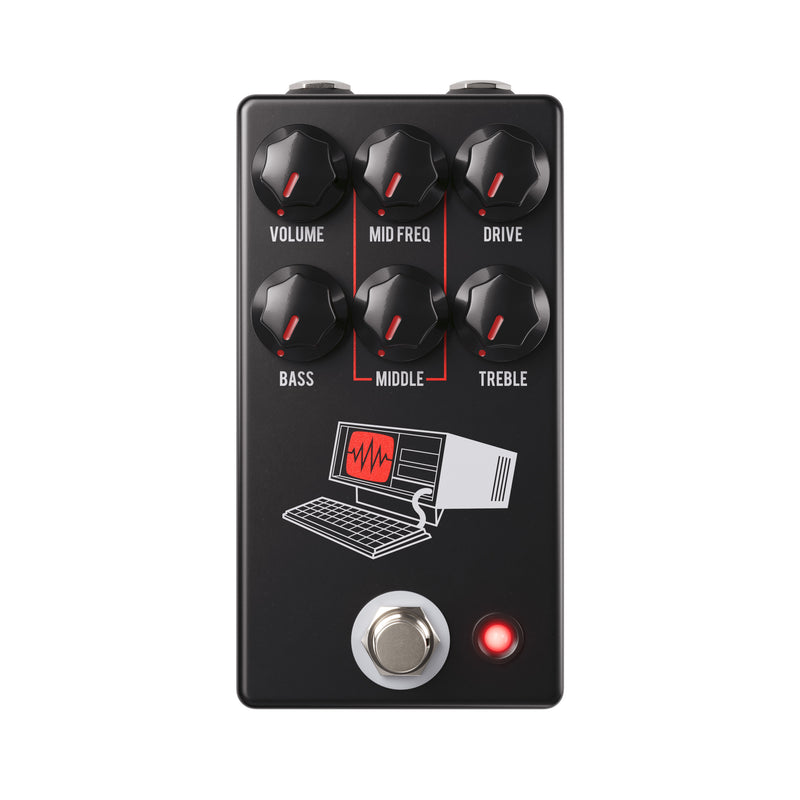 JHS Pedals The Hard Drive Modern Distortion Pedal Black