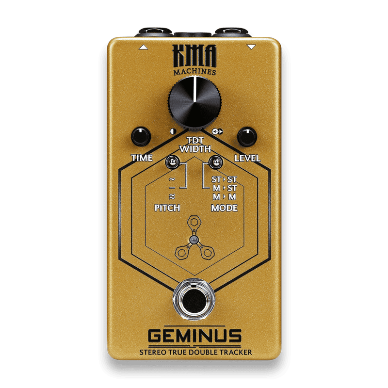 KMA Machines Geminus Stereo True Double Tracker Pedal