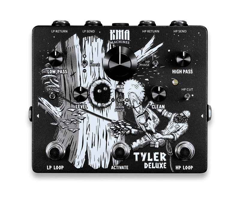 KMA Machines Tyler Deluxe Two Channel Signal Splitter Pedal