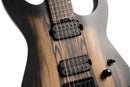 Cort KX500 6-String Pale Moon Electric Guitar. Natural Black Burst