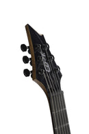 Cort KX700OPBK KX Series Evertune Double Cutaway Electric Guitar. Open Pore Black