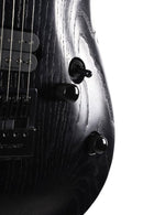 Cort KX700OPBK KX Series Evertune Double Cutaway Electric Guitar. Open Pore Black