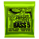 Ernie Ball 2836 Regular Slinky Nickel Wound 5-String Electric Bass Strings 45-130 Gauge