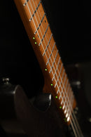 Cort Space 6GTR Multi-Scale Electric Guitar w/Gig-bag. Semi Gloss Trans Black