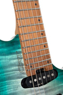 Cort Space 6GTR Electric Guitar w/Gig-bag. Semi Gloss Lagoon