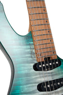 Cort Space 6GTR Electric Guitar w/Gig-bag. Semi Gloss Lagoon