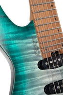 Cort Space 6GTR Electric Guitar w/Gig-bag. Semi Gloss Lagoon