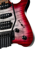 Cort Space 6GTR Electric Guitar w/Gig-bag. Semi Gloss Lava