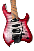 Cort Space 6GTR Electric Guitar w/Gig-bag. Semi Gloss Lava